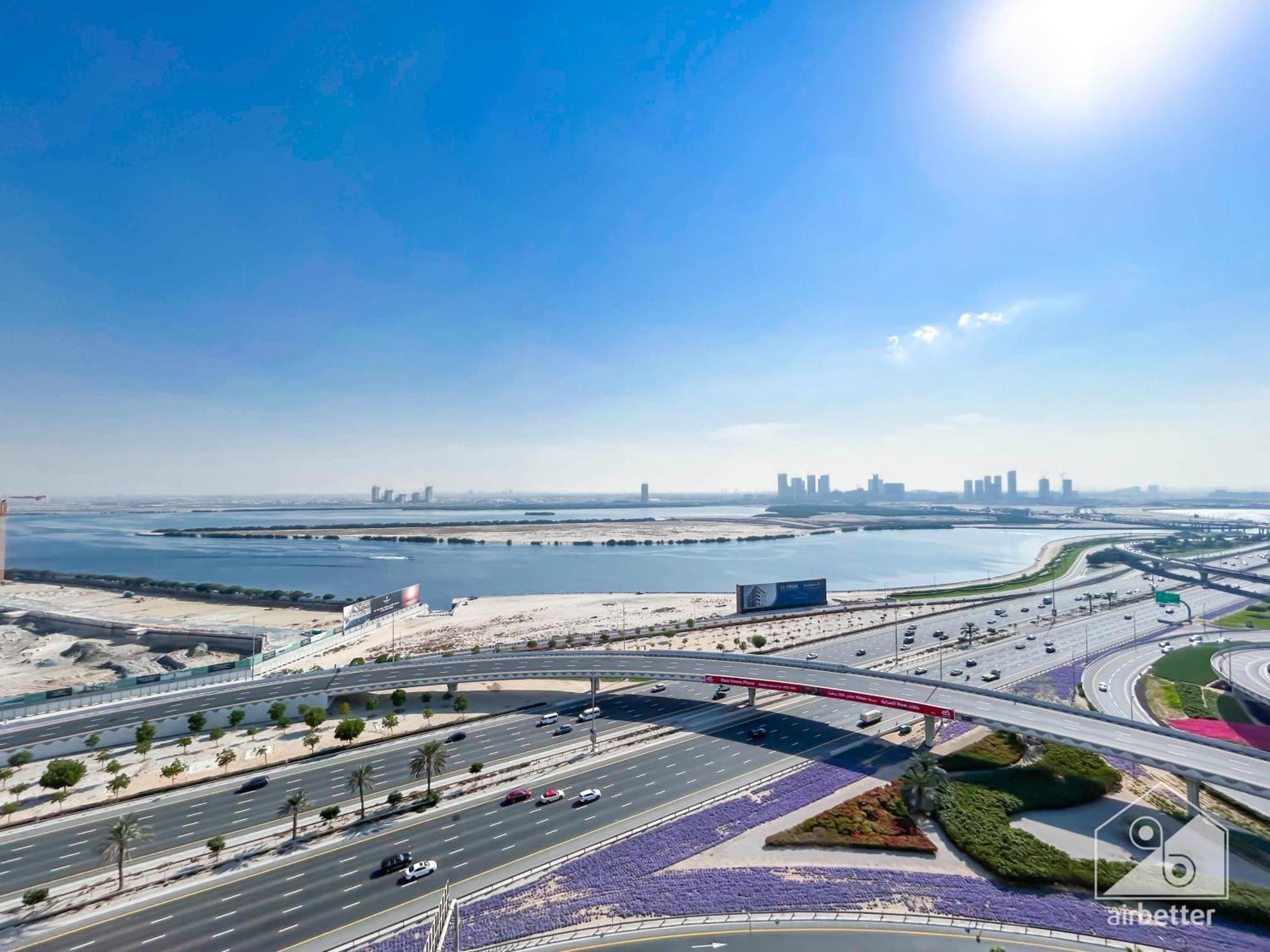 Luxury One Bedroom With Balcony & Partial Burj Khalifa View 두바이 외부 사진