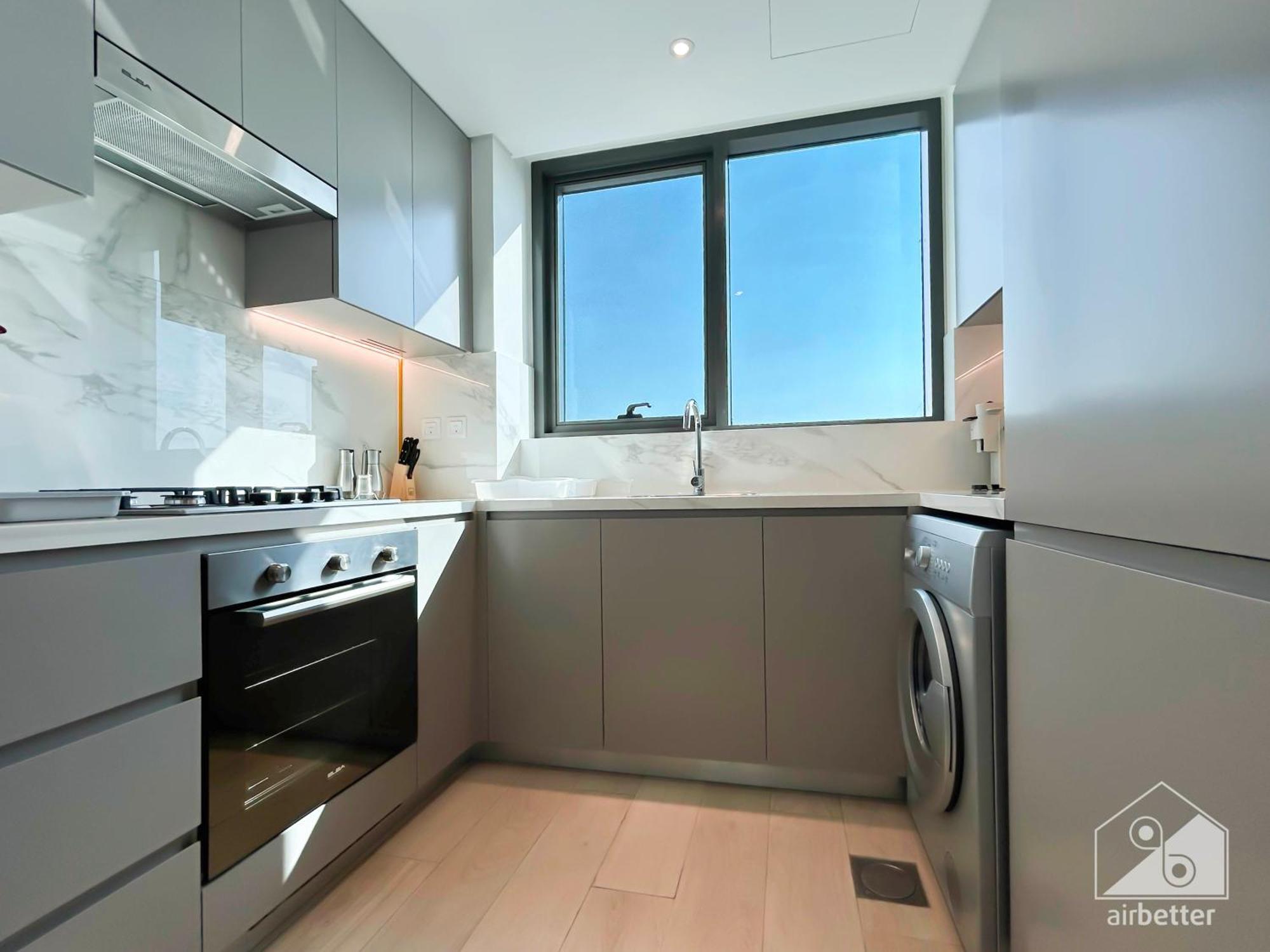 Luxury One Bedroom With Balcony & Partial Burj Khalifa View 두바이 외부 사진